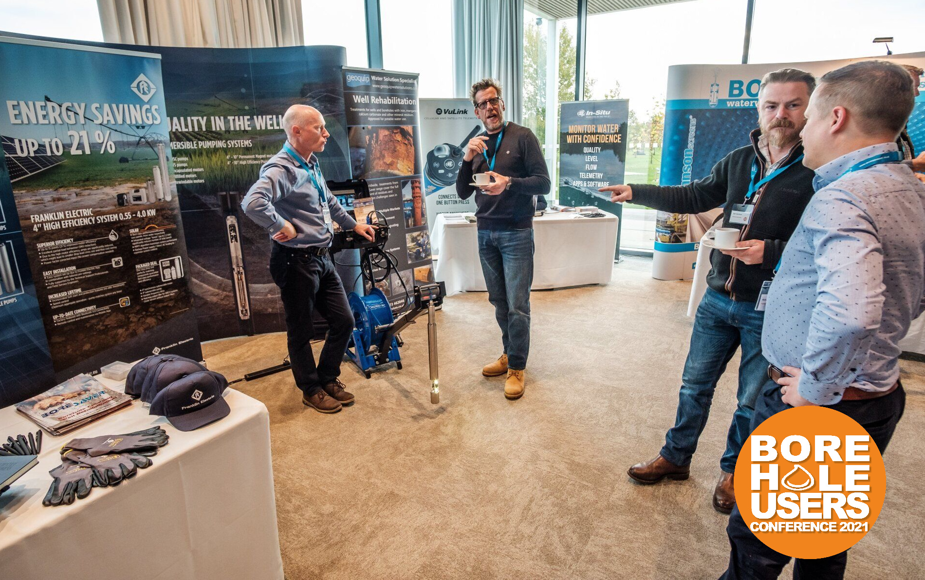 Benefit of carrying extensive stock proves its worth at the Borehole Users Conference
